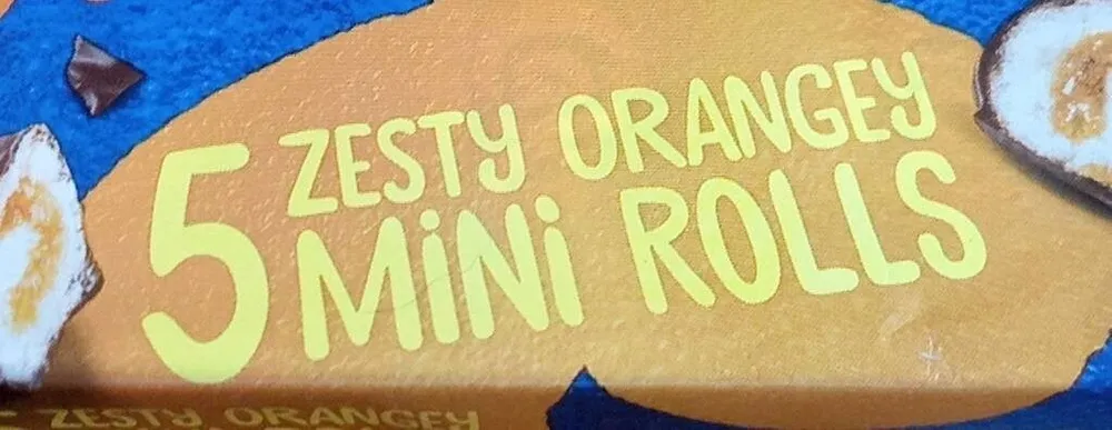 Jaffa cake rolls