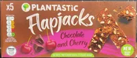 Chocolate and cherry flapjacks
