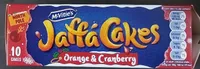 Jaffa Cakes Orange and Cranberry