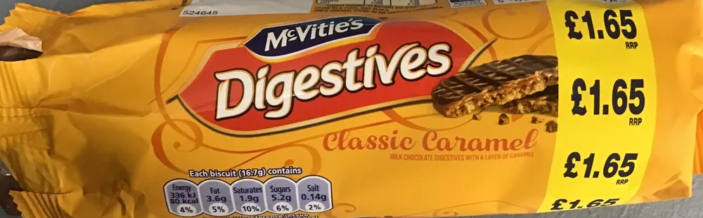 Digestives classic caramel