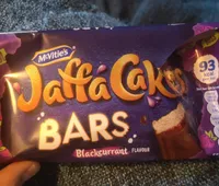 Jaffa Cakes Bars Blackcurrant