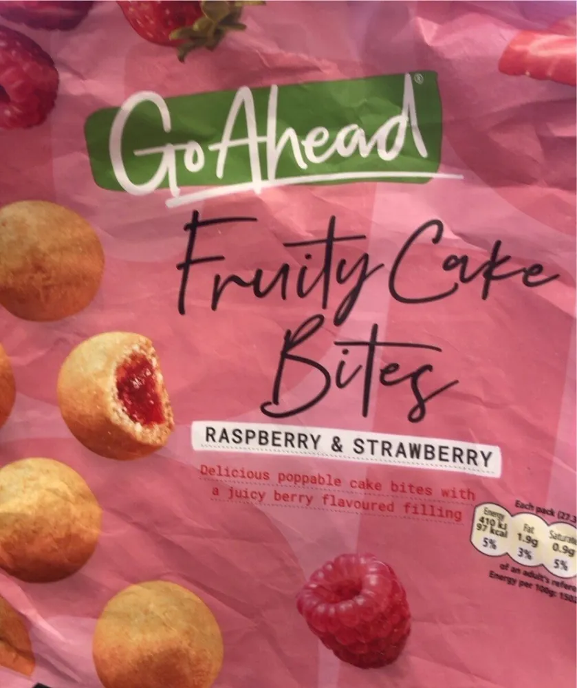 Fruity cake bites