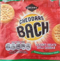 Dragon breath chilli cheddars