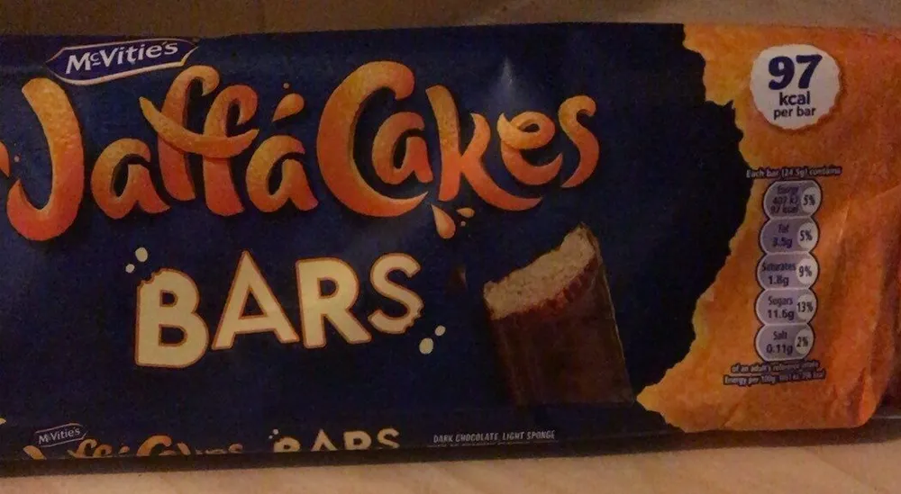 Jaffacakes bars