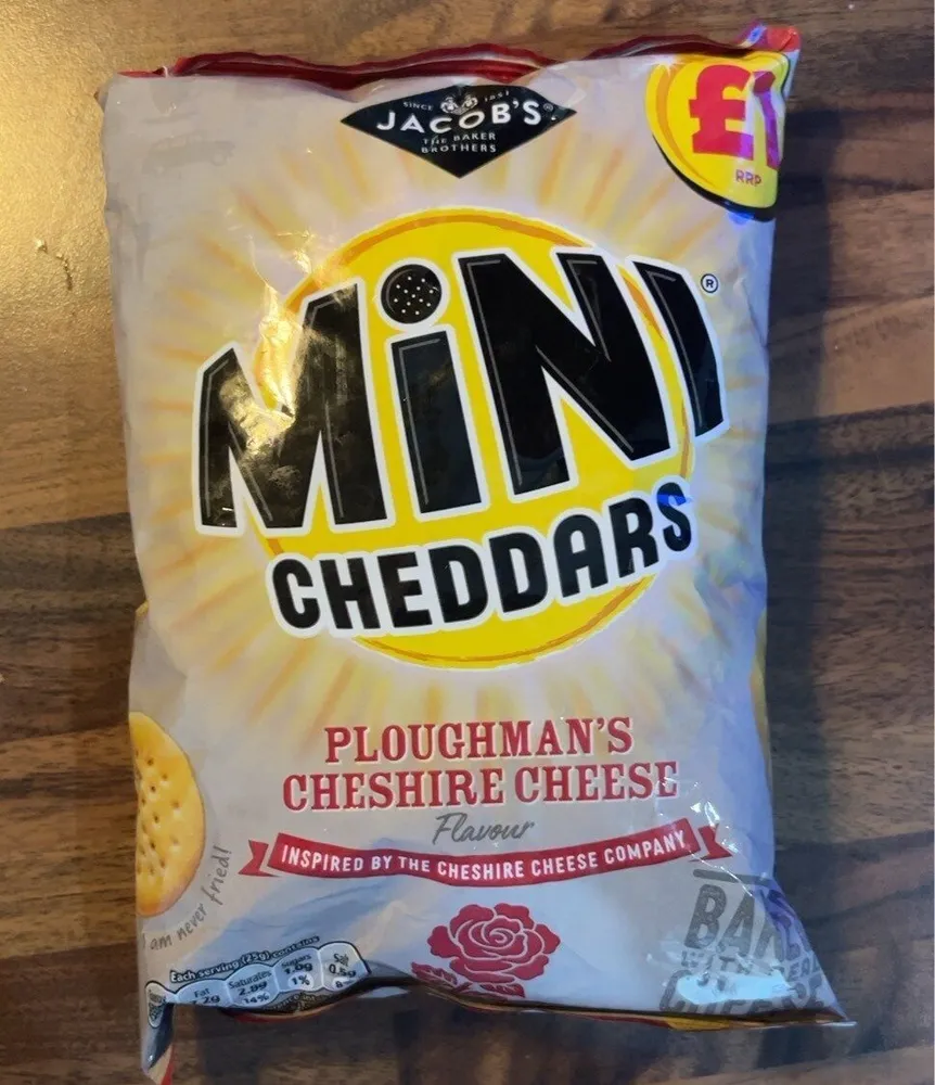 Mini cheddars ploughmans cheshire cheese