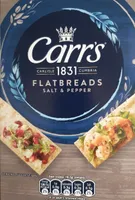 Salt and pepper flatbreads