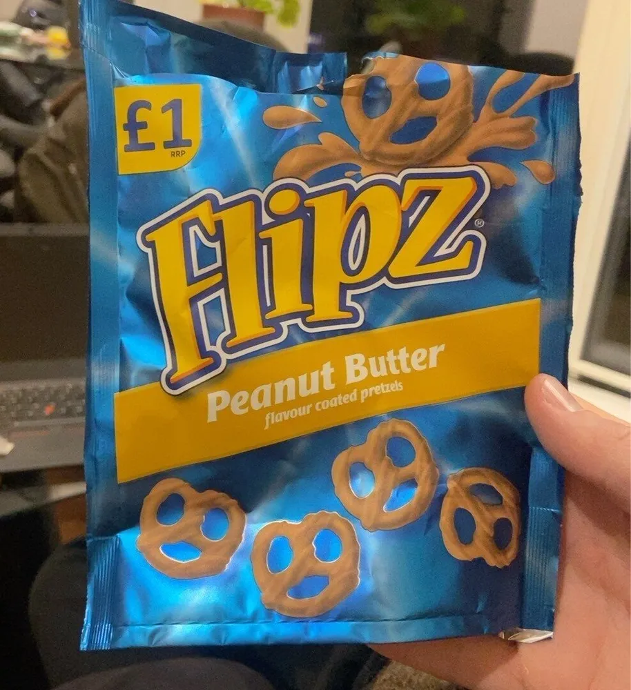 Flipz peanut butter
