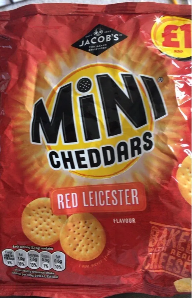 Mini Cheddars Red Leicester