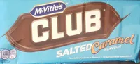 Club salted caramel flavour
