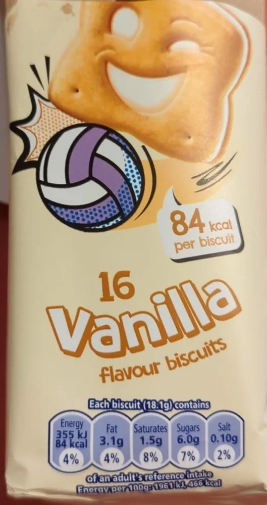 BN vanilla flavour biscuits