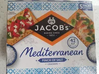 Mediterranean Pinch of Salt Crackers