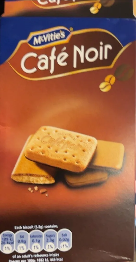McVitie's Café Noir McVitie's Café Noir MEVITIE EG
