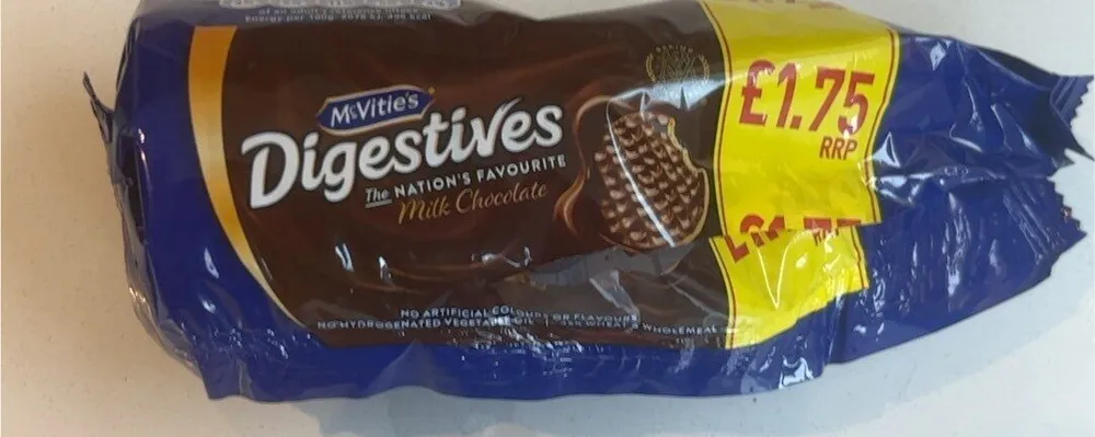Digestives milk chocolate