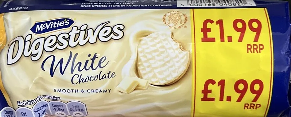 White Chocolate Digestives