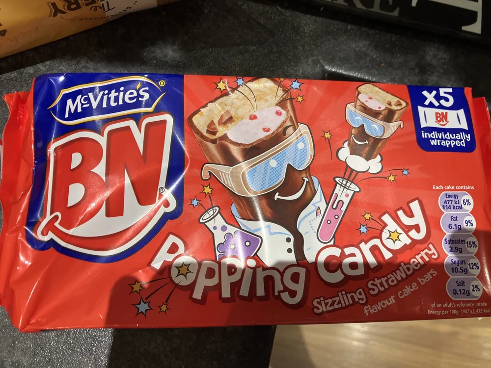 McVities BN Popping Candy
