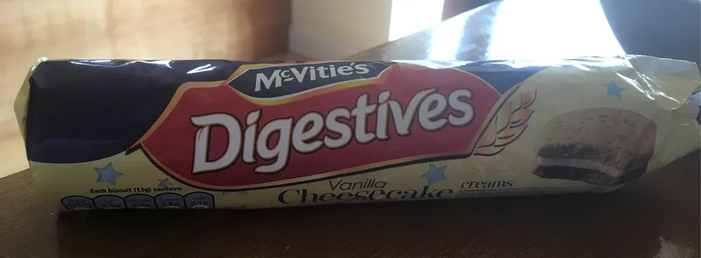 Mcvities Cheesecake Creams Vanilla (168 Grams)