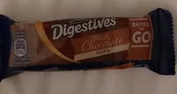 Digestive milk chocolate slice