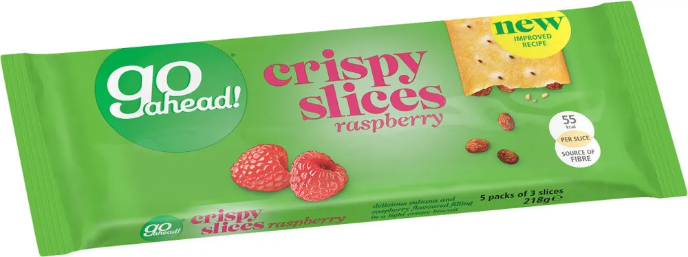 Go Ahead! Crispy Slices Raspberry