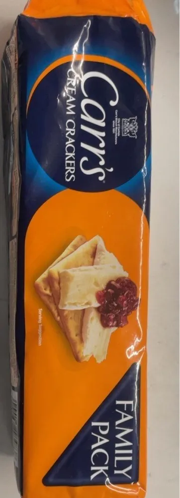 Carr’s cream cracker