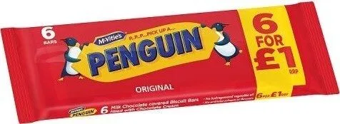 McVitie's Penguin 6 Pack