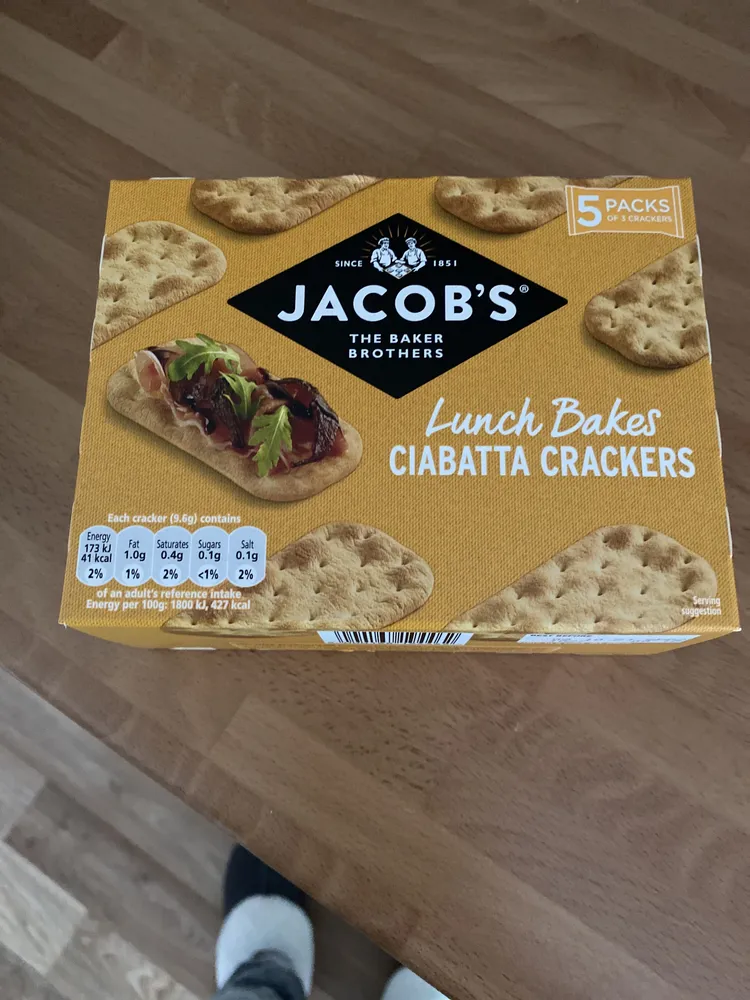 Lunch Bakes Ciabatta Crackers