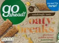 Go Ahead! Golden Syrup Oaty Breaks X6
