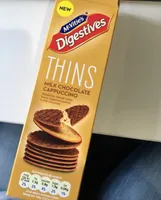 Mcvitie's Cappuccino Digestive Thins