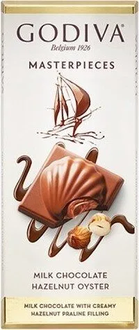 Masterpieces Hazelnut Oyster with Belgian Milk Chocolate