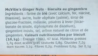Mcvities Ginger Nuts 150G