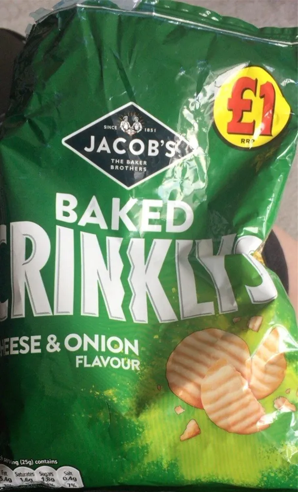 Baked crinklys