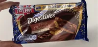 Digestives milk chocalate slices