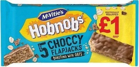 McVitie's Hobnobs 5 Choccy Flapjacks