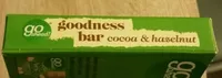 Godness bar cocoa & hazelnut