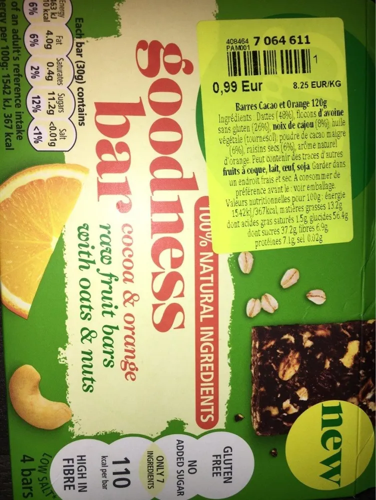 Goodness bar