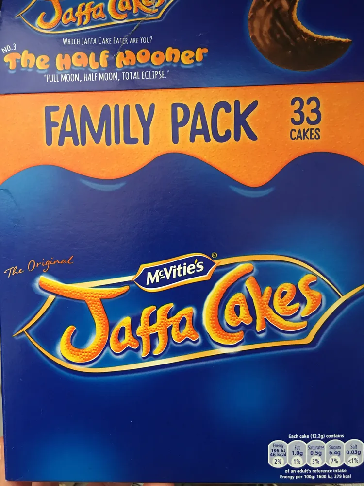 Jaffa cakes