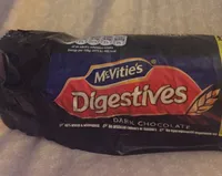 Dark chocolate digestives