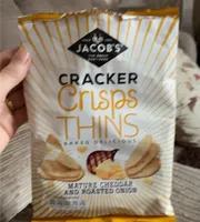 Cracker crisp thins