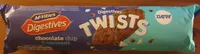 Digestives Twists Chocolate Chip & Coconut