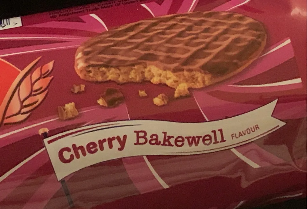 Cherry Bakewell Digestives
