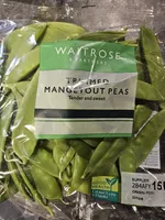 Trimmed Mangetout Peas