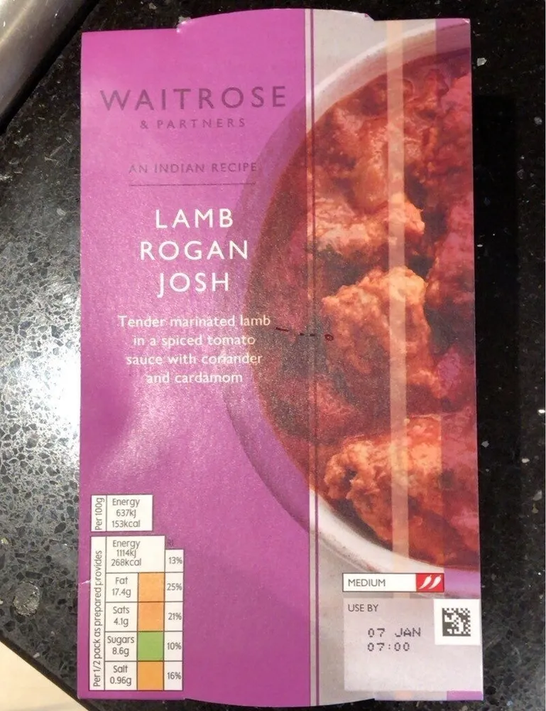 Lamb Rogan Josh