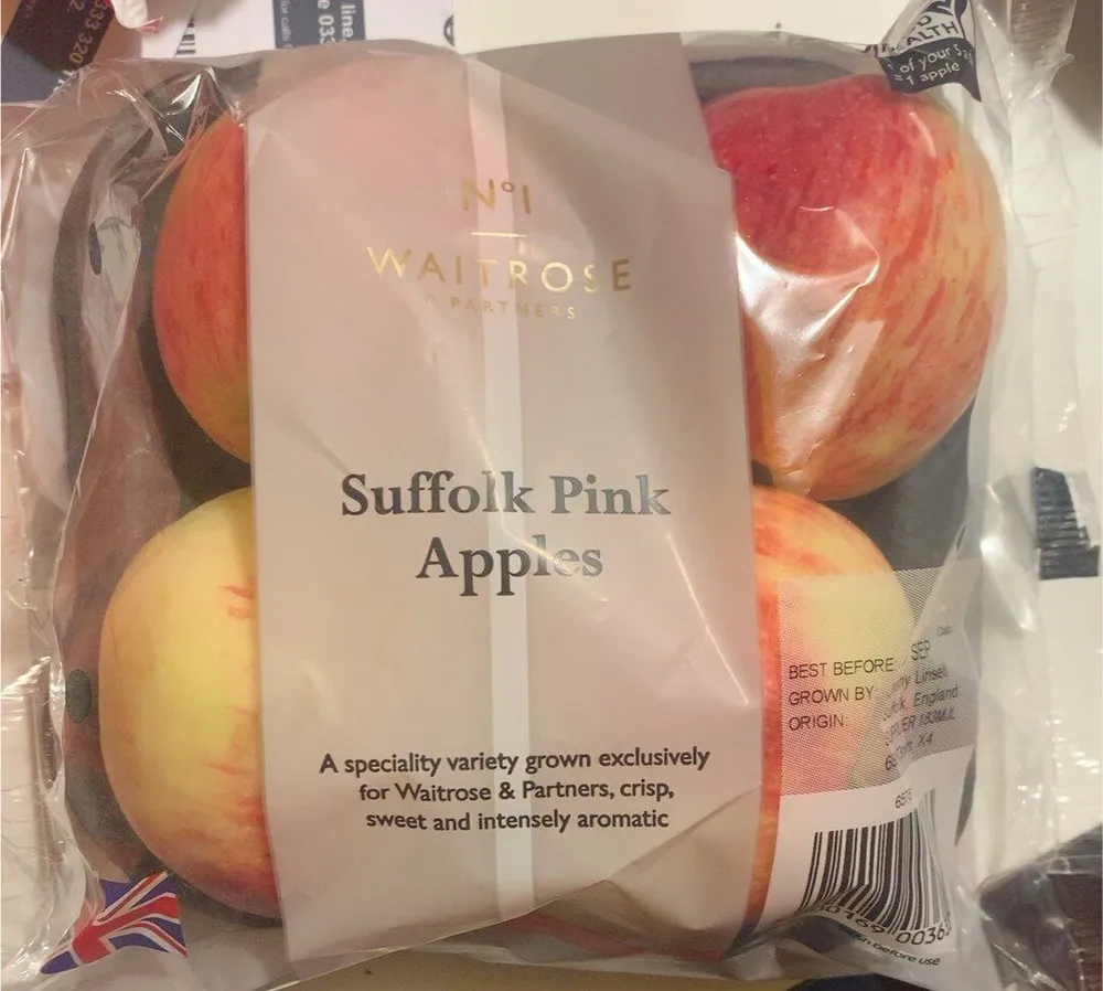 Suffolk Pink Apples