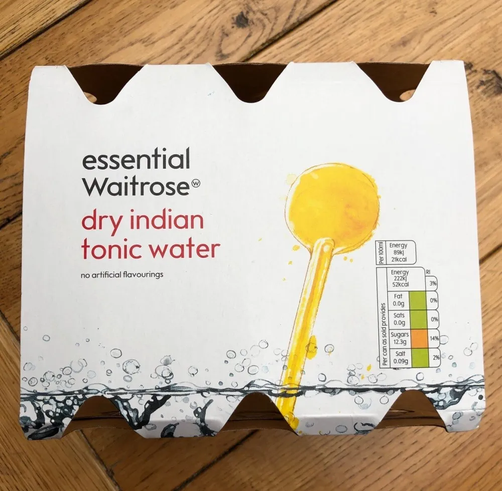 Dry indian tonic water