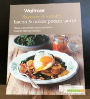 Potatoe saute with bacon & onion