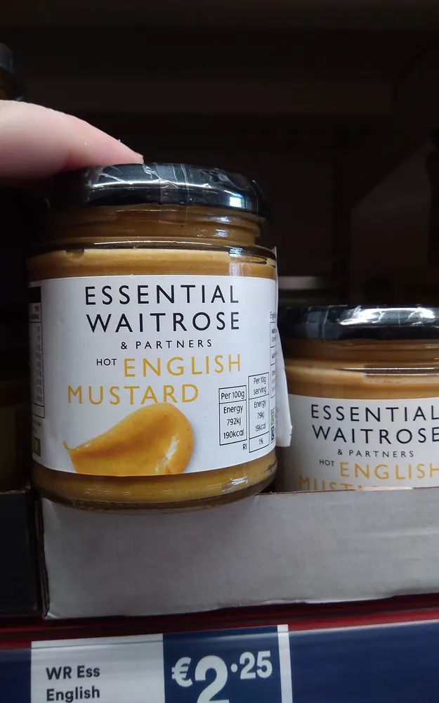 ESS WAITROSE Mustard HOT