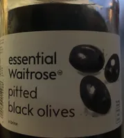 Pitted black olives