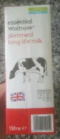 Skimmed long life milk