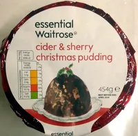 Cider & Sherry Christmas Pudding