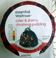 Cider & Sherry Christmas Pudding
