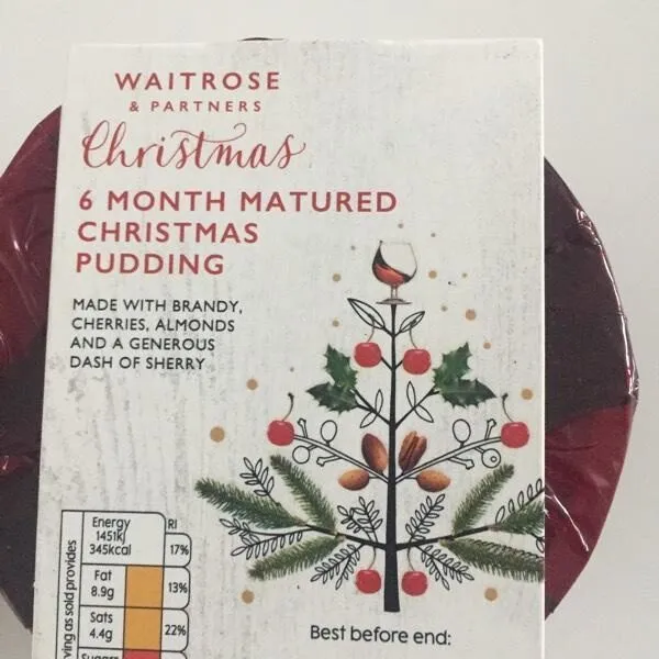 6 Monty matured Christmas Pudding